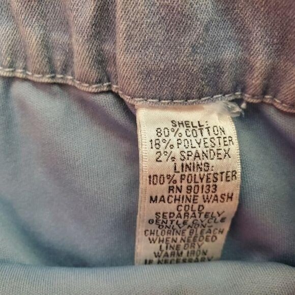 Joan Rivers |  Light Blue Wash Jeans Skirt - Picture 5 of 6